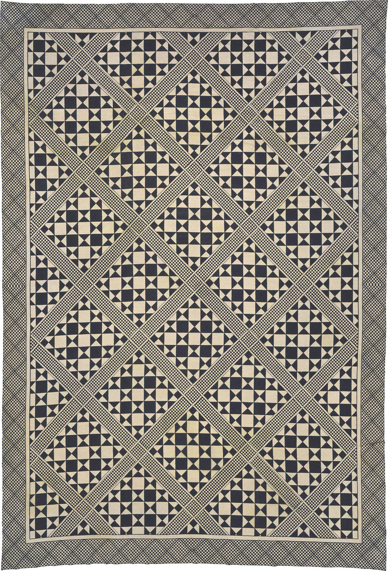 Vintage Arraiolos Rug #2538 | FJ Hakimian Carpet Gallery in New York Vintage Arraiolos Rug #2538 | FJ Hakimian Carpet Gallery in New York
