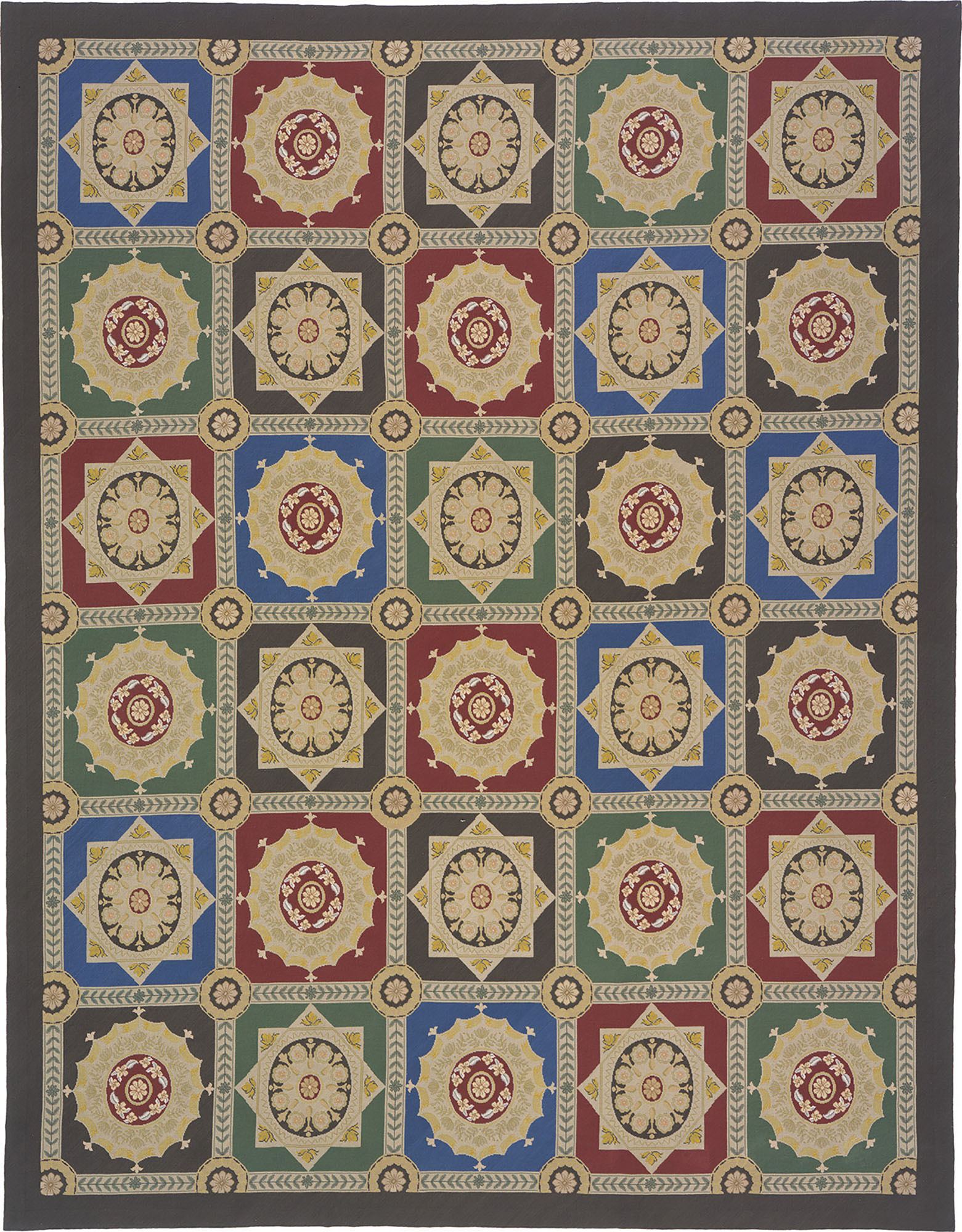 Vintage Arraiolos Rug #2619 | FJ Hakimian Carpet Gallery in New York Vintage Arraiolos Rug #2619 | FJ Hakimian Carpet Gallery in New York