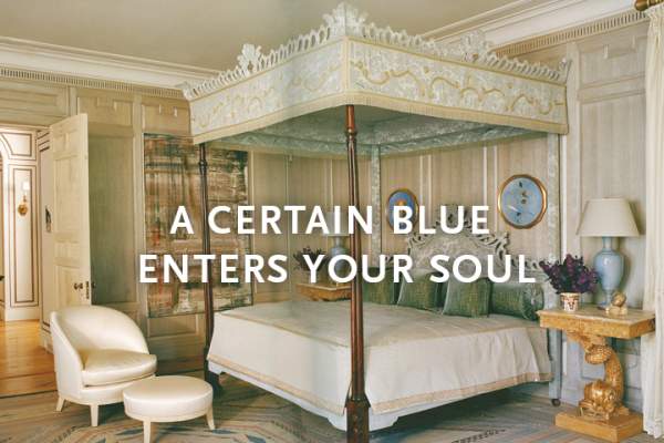 A Certain Blue Enters Your Soul