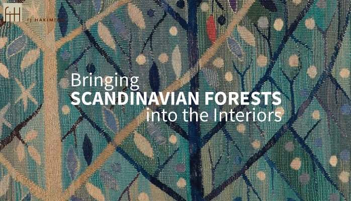 SCANDINAVIAN FORESTS: Bringing Nature into the Interiors with Vintage Wall Hangings