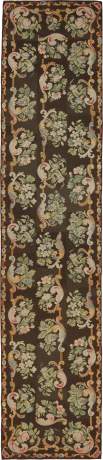 Aubusson carpet, France, circa 1920, 19'4" x 4'3", ref 02067