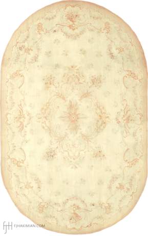 AUBUSSON carpet, France, circa 1870, 21'6" x 13'9", ref 02069