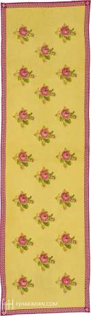 Needlepoint carpet, France, circa 1880, 9'0" x 2'7", ref 02163