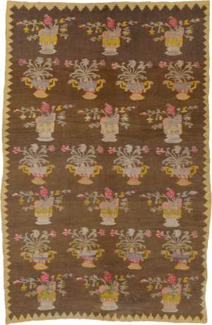Bessarabian carpet, Eastern Europe, circa 1890, 8'8" x 5'8", ref 02262