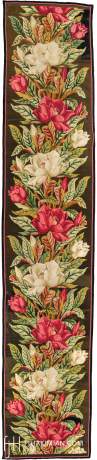 French Needlepoint Runner carpet, France, circa 1890, 16'6" x 3'3", ref 02486
