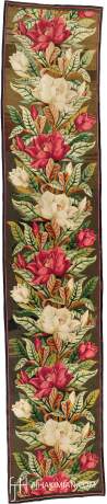 French Needlepoint Runner carpet, France, circa 1890, 16'0" x 3'2", ref 02487
