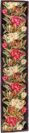 French Needlepoint Runner carpet, France, circa 1890, 15'0" x 3'3", ref 02490