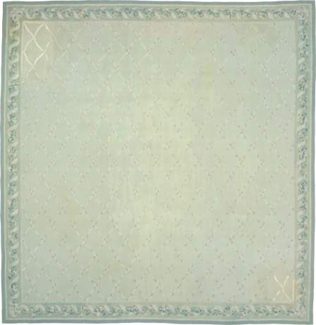 Aubusson carpet, France, circa 1950, 14'8" x 14'6", ref 02567