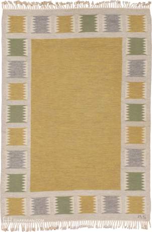 Swedish Flat Weave carpet, Sweden, circa 1940, 7'7" x 5'5", ref 02680