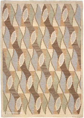 Swedish Flat Weave carpet, Sweden, circa 1940, 9'10" x 6'10", ref 02783