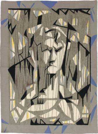 Swedish Wall Hanging, Sweden, circa 1957, 3'0" x 2'2", ref 02865