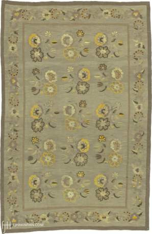 Bessarabian Kilim carpet, USSR, circa 1910, 11'4" x 7'6", ref 02963