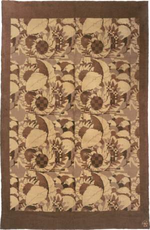 Art Deco Savonnerie carpet, France, circa 1920, 12'10" x 8'3", ref 03151