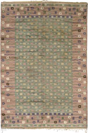 Swedish Pile, Art Deco carpet, Sweden, circa 1930, 10'1" x 6'10", ref 03156