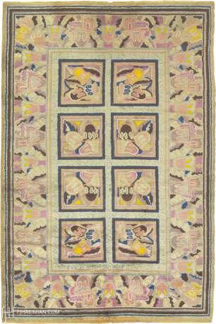 Art Deco Savonnerie carpet, France, circa 1925, 9'6" x 6'6", ref 03282