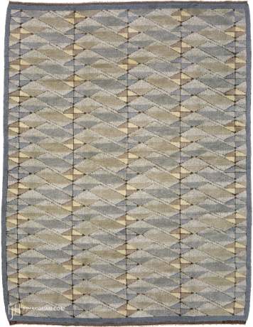 Swedish Pile carpet, Sweden, Mid 20th Century, 8'5" x 6'6", ref 03317