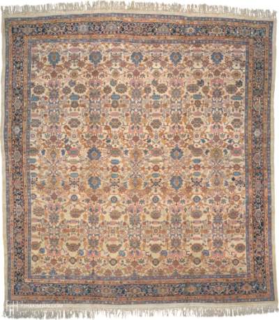 Sultanabad carpet, Iran, circa 1890, 15'5" x 13'11", ref 06100