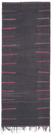 Moroccan Kilim, Berber carpet, Morocco, Mid-20th Century, 10'3" x 4'3", ref 15123