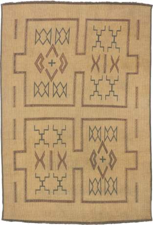 Tuareg Mat, Morocco, Mid 20th Century, 13'11" x 9'5", ref 15132