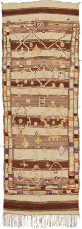 Glaoua, Berber carpet, Morocco, Mid 20th Century, 12'8" x 4'4", ref 15232