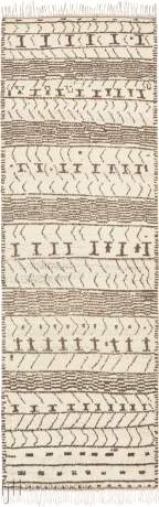 Azilal, Berber carpet, Morocco, Mid-20th Century, 13'9" x 4'5", ref 15430