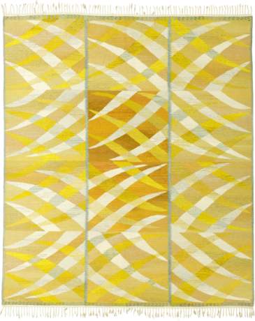 Swedish Flat Weave carpet, Sweden, circa 1964, 10'7" x 9'1", ref 22165