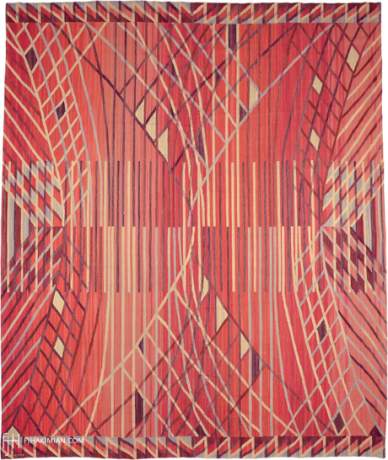 Swedish Wall Hanging/Carpet, Sweden, circa 1940, 11'9" x 9'6", ref 22180