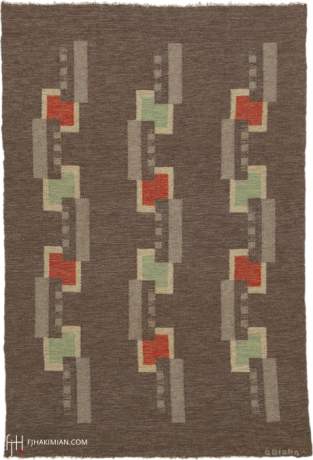 Swedish Flat Weave carpet, Sweden, circa 1940, 6'8" x 4'6", ref 22274