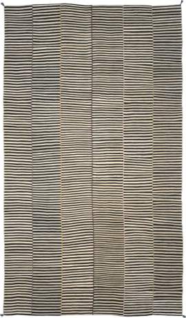 Vintage Kilim Composition carpet, Iran, circa 1940, 22'6" x 12'10", ref 23044