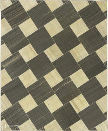 Vintage Kilim Composition carpet, Iran, circa 1940, 16'0" x 12'0", ref 23113