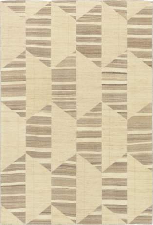 Vintage Kilim Composition carpet, Iran, circa 1940, 17'10" x 12'0", ref 23131