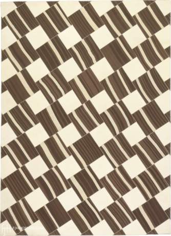 Vintage Kilim Composition carpet, Iran, circa 1940, 16'8" x 12'2", ref 23160
