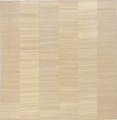 Vintage Kilim Composition carpet, Iran, circa 1940, 12'10" x 12'10", ref 23180