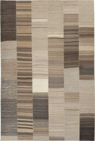 Vintage Kilim Composition carpet, Persia, circa 1940, 18'1" x 12'4", ref 23241