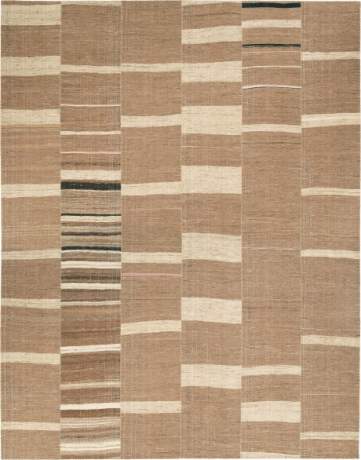 VINTAGE KILIM COMPOSITION carpet, Persia, circa 1940, 15'0" x 12'0", ref 23283