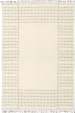 White Stripes (AA) carpet, Sweden, circa 2015, 9'2" x 6'4", ref 26089