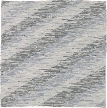 Intreccio Diagonale carpet, Italy, circa 2015, 6'2" x 6'0", ref 26221