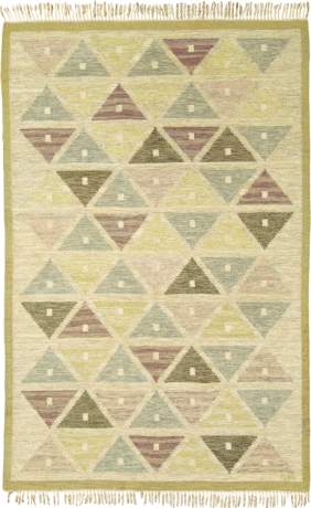 Swedish Flat Weave carpet, Sweden, circa 1941, 9'11" x 5'11", ref 02647