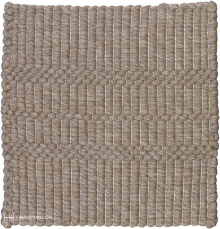 SW - Fiscus, Woven Mat, circa 2026, 1'0" x 1'0", ref 2724813