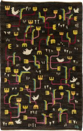 Swedish Pile carpet, Sweden, circa 1940, 6'10" x 4'6", ref 03248
