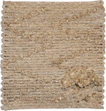Woven Mat, Brazil, circa 2017, 1'8" x 1'9", ref 47435