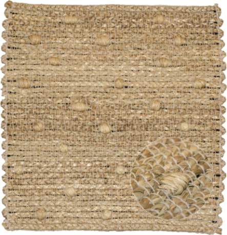 Woven Mat, Brazil, circa 2017, 1'9" x 1'9", ref 47442