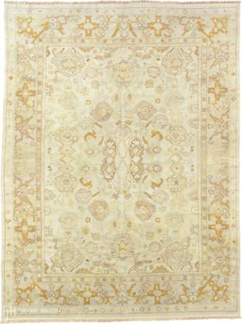 Oushak, Traditional carpet, ref Custom
