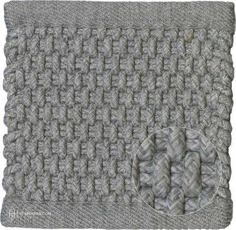Indoor & Outdoor, Woven Mat, ref FC-Donna-Light Grey