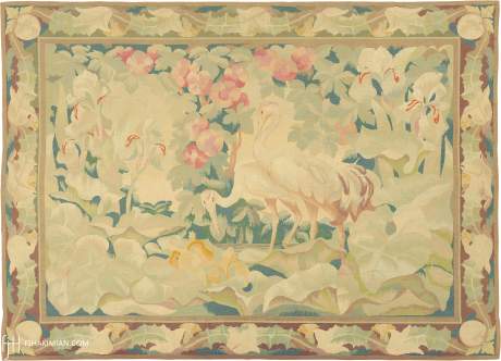Tapestry, France, circa 1900, 6'1" x 8'6", ref 02695