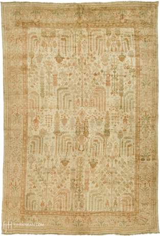 Oushak carpet, Turkey, circa 1920, 16'8" x 11'3", ref 04159