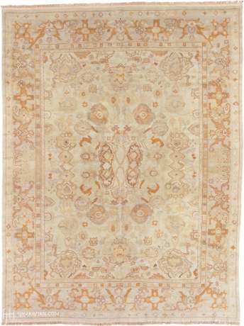 Oushak carpet, China, 20th Century, 13'6" x 10'2", ref 16010