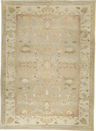 Apricot Adjar, Oushak carpet, China, circa 2003, 14'0" x 10'2", ref 16164
