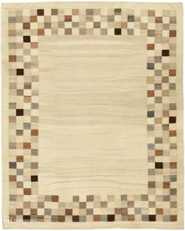 Kilim carpet, Iran, circa 2003, 12'2" x 9'11", ref 16243