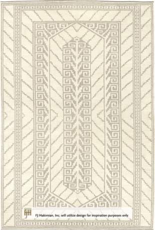 Swedish Arch, Swedish Pile carpet, China, circa 2009, 17'8" x 12'0", ref 16965